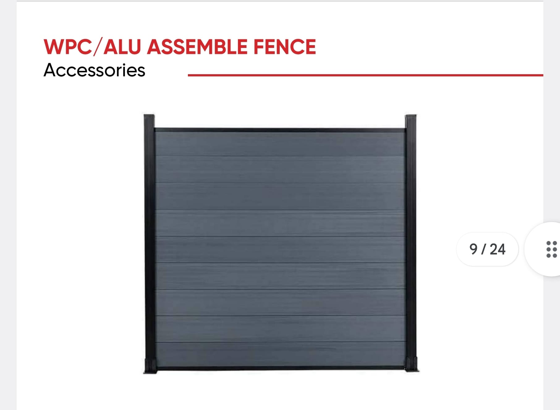 WPC Composite Fence Installation in Pitts Road Estates, Fulshear TX - Image 6